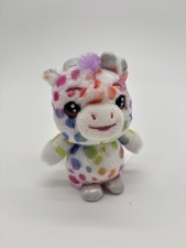 Russ Lil Peepers Colorful Giraffe Mini Plush Stuffed Animal 4"