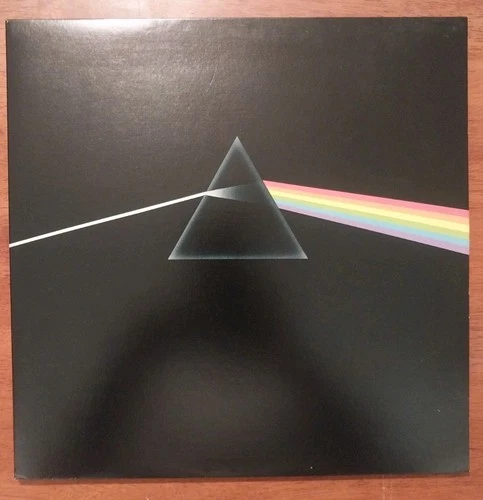 PINK FLOYD Dark Side of the Moon LP 1973 Original SMAS11163  POSTERSSTICKERS VG+