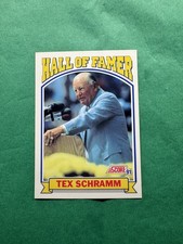 1991 Score Hall of Famer Card | 673 Tex Schramm | Cowboys