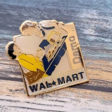 Walmart Associate Employee Pin - Demo Department Demonstration