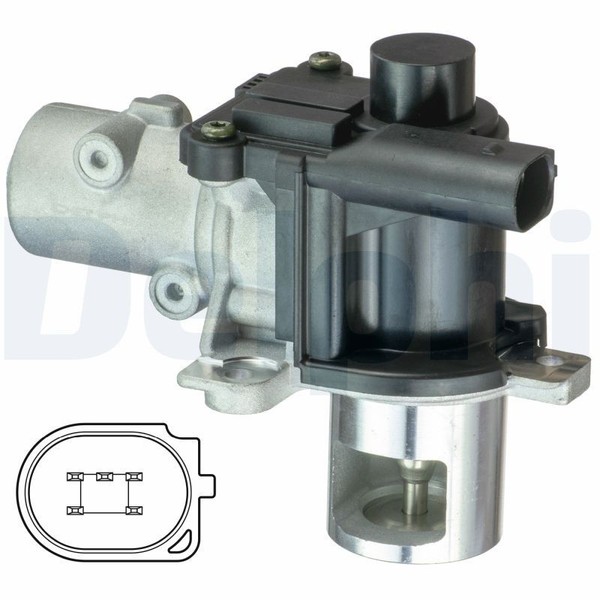 Delphi Agr-Ventil EG10425-12B1 FüR Dacia Passend FüR Nissan Renault-image