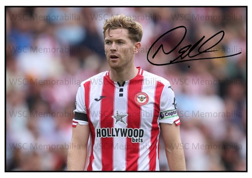 11065. Nathan Collins Signed Pictures (A4 Prints) Brentford Wolves Burnley Stoke