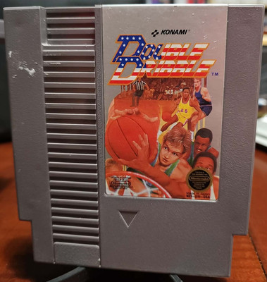 Double Dribble (Nintendo Entertainment System, NES, 1987)  Tested