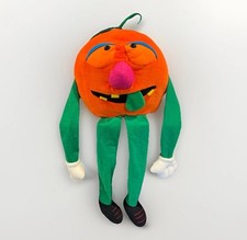 Vintage AMS Toy Brooklyn NY Pumpkin Plush / Decor Read