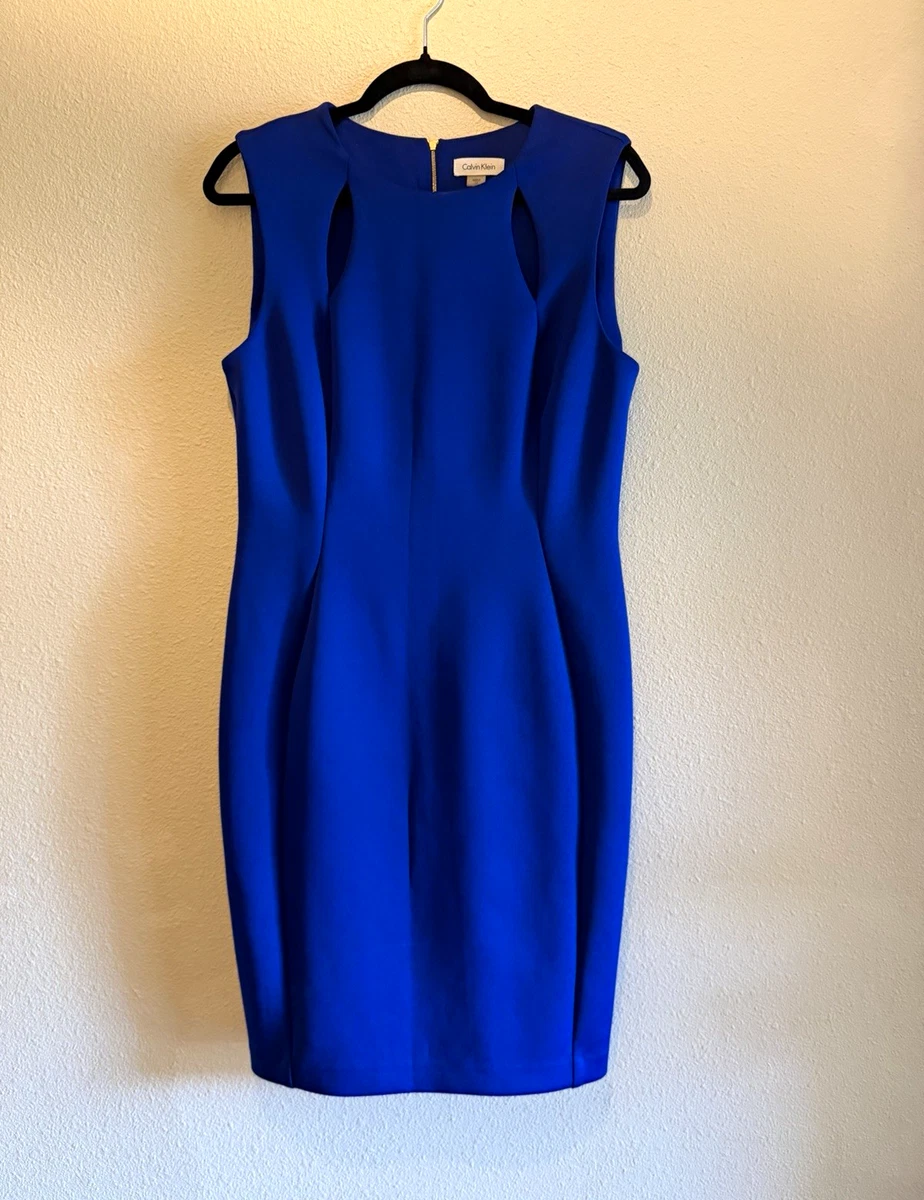 calvin klein blue sleeveless dress Sheath Dresses for Women for sale ADELE Haute Couture Dress Timeless staples perfected for فستان اسود طويل Milliliter:100 ml