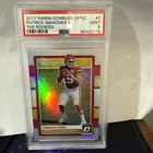 2017 Donruss Optic The Rookies Patrick Mahomes II #7 PSA 9 MINT RC