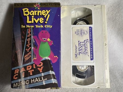 Barney & Friend Classic Collection Live In New York City VHS - Picture 3 of 5