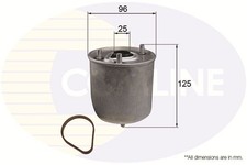 Comline Fuel Filter Element fits Peugeot Expert 2007 on 1.6