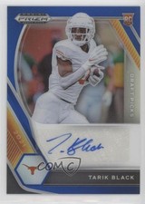 2021 Panini Prizm Draft Picks Blue 139/149 Tarik Black #DPA-TAR Auto 0xt1