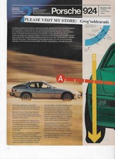 Original 1979 Porsche 924 vintage print ad: #2 in the series