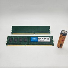 Memoria de escritorio DIMM Crucial RAM 8 GB (2x4 GB) CT51264BD160BJ.M8FP DDR3L PC3L-12800