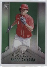2020 Panini Chronicles Titanium Green Shogo Akiyama #7 07rd