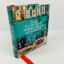 Food from Many Greek Kitchens by Tessa Kiros Cooking Recipes Greece HCDJ VGC
