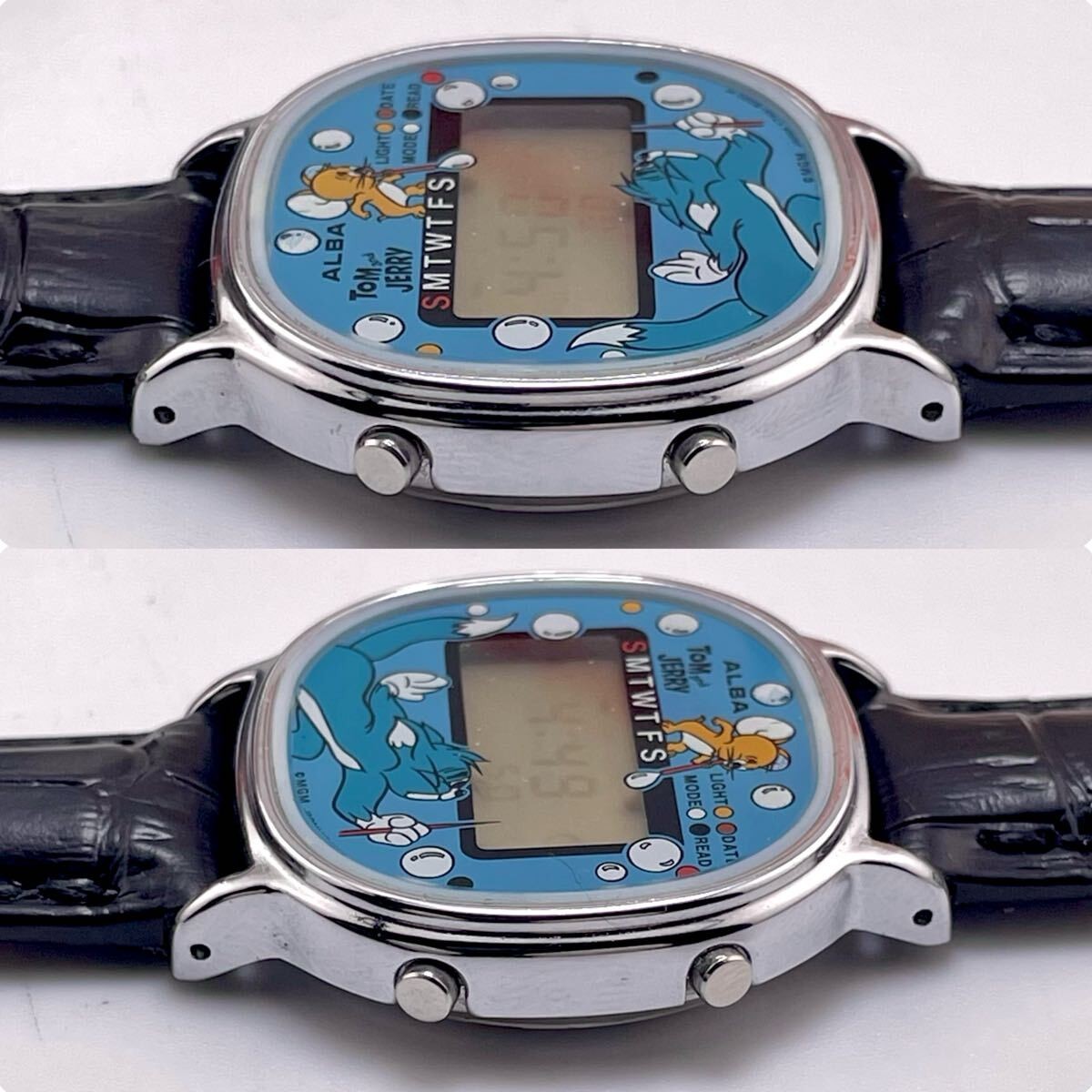 Battery/Belt/Operation Tom And Jerry Seiko Alba Vintage