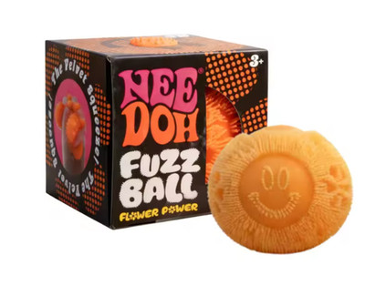NeeDoh Fuzz Ball Blind Box Series Desktop Ornament Stress Relief Toys Suitable 
