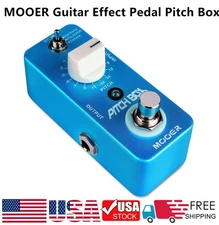 MOOER Guitar Effect Pedal Pitch Box Harmonizer Harmony Pitch Shifter Detune
