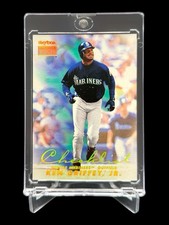 1999 Skybox Premium KEN GRIFFEY JR #299 FOIL SIGNATURE CHECKLIST🔥RARE🔥