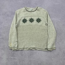 Vintage Knitted Jumper abstract patterned knit sweater Women's M 12-14 