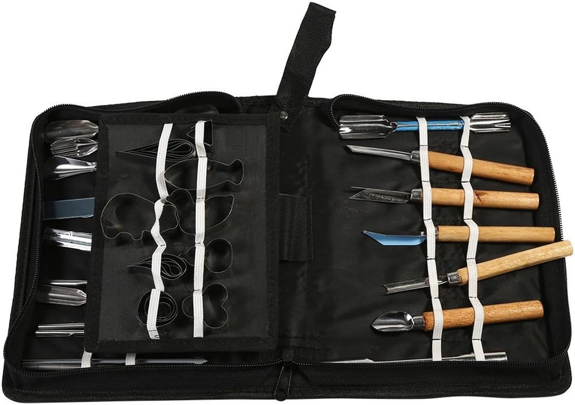 Set di utensili da intaglio in legno – 14 coltelli da intaglio in legno con pietra affilatrice per adulti e bambini, set da intaglio fai da te con guanti resistenti al taglio
