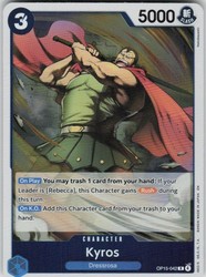Kyros OP15-042 Rare Adventure on Kami's Island One Piece TCG Foil