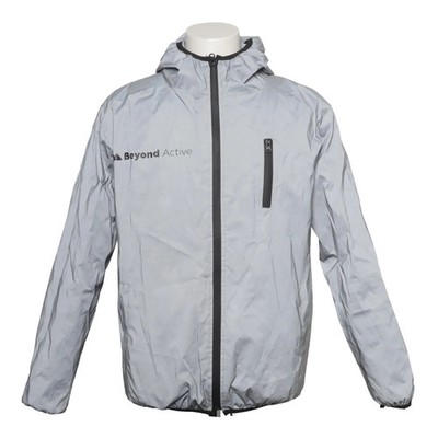 Beyond Active, Reflektorjacke, Herren, Größe: M, Silber/Schwarz #lBk