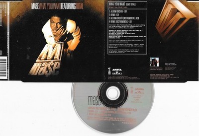 MASE - what you want    - 4 track CD