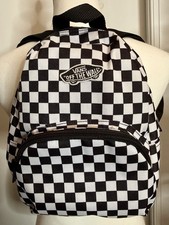 Vans "Off the Wall" Black  White Checkerboard Mini Backpack