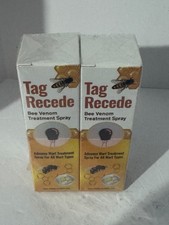 2 TAG RECEDE BEE VENOM TREATMENT SPRAYS FOR ALL SKIN 0.68 OZ