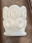 Vintage Milk Glass Moon & Star Toothpick Holder