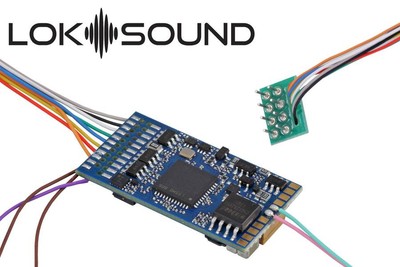 ESU 58410 LokSound 5 DCC/MM/SX/M4 ''Leerdecoder'', 8-pin NEM652 Lautsprecher