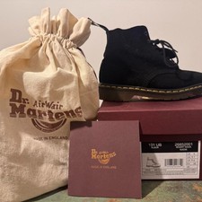 Dr. Martens 101 Suede Ankle Boot Black Desert Oasis US Men 7/Women 8