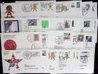 // GERMANY 1994 - 80 FDC - ARCHITECTURE, COSTUMES, ART, SPORTS