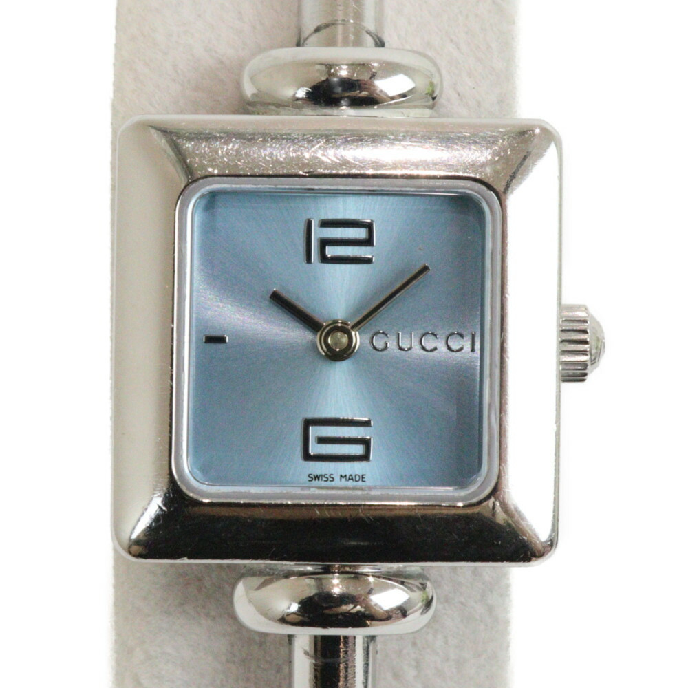USED GUCCI Bangle Watch 1900L Case Size 19.4mm Ladies Watch USED GUCCI Bangle Watch 1900L Case Size 19.4mm Ladies Watch