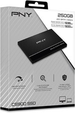 PNY CS900 Internal SSD SATA III - 2.5 Inch - 250GB - BRAND NEW SEALED BOX