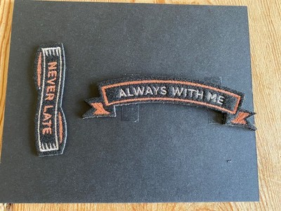 CHANEL - Two Fabric Patches
