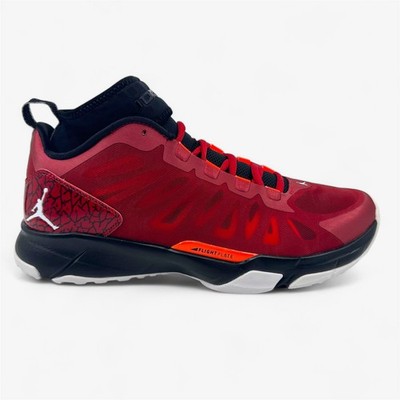 Jordan Jumpman Dominate Pro Grym Red White Black Crimson Mens Athletic Sneaker