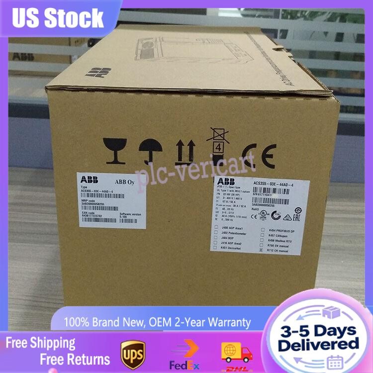 New 1PC ABB ACS355-03E-44A0-4 Inverter 22KW ACS35503E44A04 No Keypad