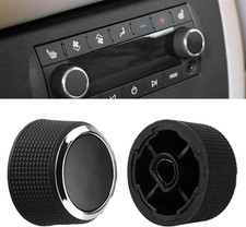 2PC Rear Radio Audio Volume Control Knobs Dial Tuner Radio Stereo Knobs for Comp