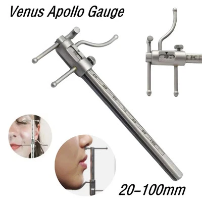 Dental VDO Gauge Ruler Implant Prosthodontics Venus Apollo Gauge Occlusion