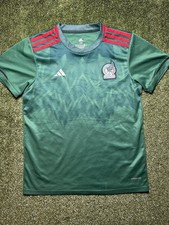 Adidas Mexico National Team Home Green Jersey Size Youth Medium 10-12