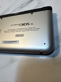 Nintendo 3DS XL Mario & Luigi Dream Team Silver Handheld System Tested Working