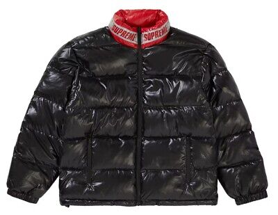 SUPREME:) SS20 Shiny Reversible Puffy Jacket SMALL Red/Black SUPREME:) SS20 Shiny Reversible Puffy Jacket SMALL Red/Black