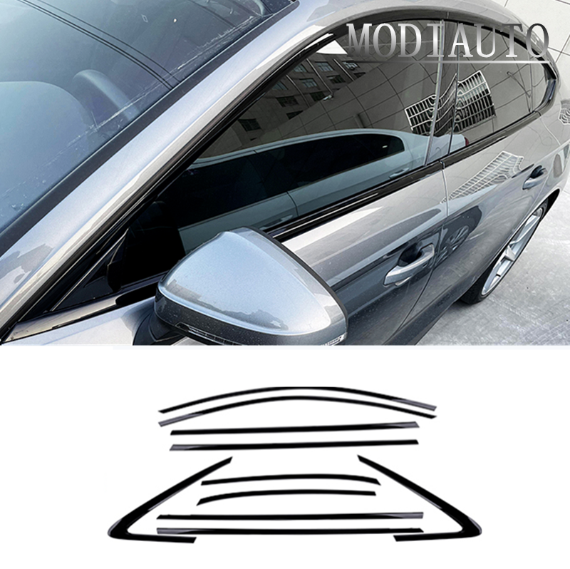 Chrome Trim Window Visors Fits 2015-2018 Chevrolet Silverado Crew Cab Set Of 4 E - Foto 10