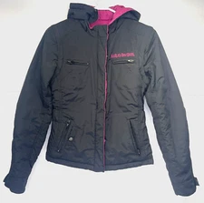 Harley Davidson Womens Reversible Riders Jacket Pink Black Womens Size Small