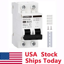 SUMRET AC/DC400V Solar Circuit Breaker 15A~120Amp PV Isolator Disconnect Switch
