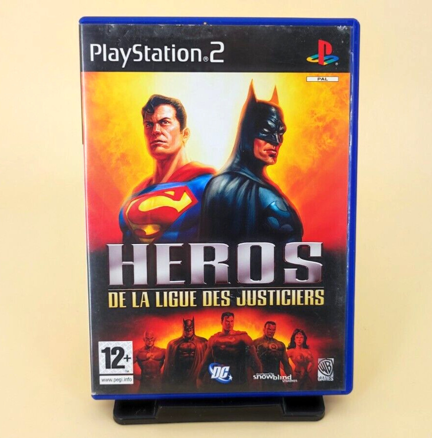 Sony PlayStation 2/PS2 - Heros De La Ligue Des Justiciers - En très bon état