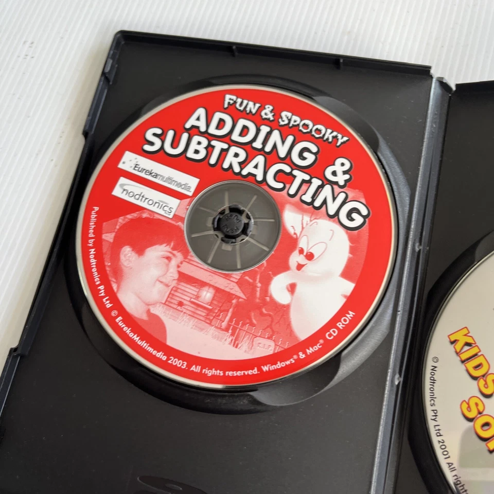 Adding & Subtracting + Fun & Spooky Educational Adventure PC Game (2001) - Image 4 of 4