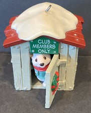 Hallmark Keepsake Our Clubhouse Ornament Dated 1988 Collectors Club Vintage
