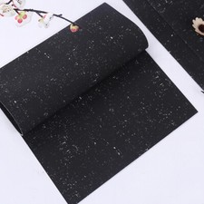 5PCS Black Xuan Paper Calligraphy Writing Drawing Chinese Rice paper 34X138cm
