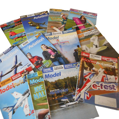 Lot Of Full Year 2016   Model Aviation Magazines